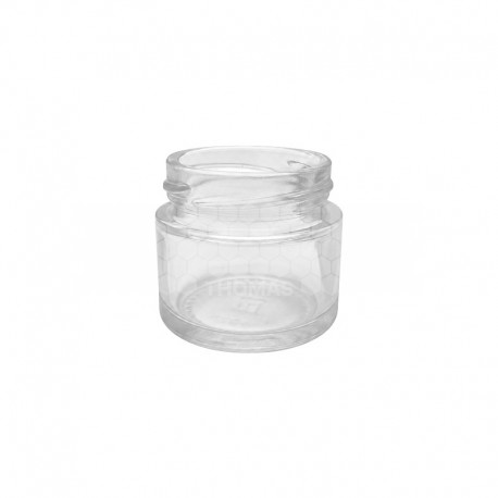 Pots verre Jupe haute 125 g 106 ml DWO 58 - palette 6307 pots seuls