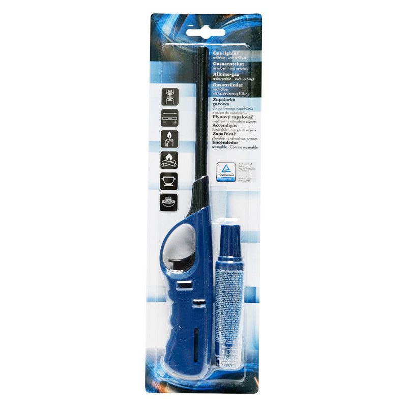 Allume-gaz avec recharge - briquet pour allumer l'enfumoir