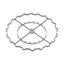 Cage radiaire 20 cadres de hausse - cuve Ø 65 cm pour axe Ø 2 cm