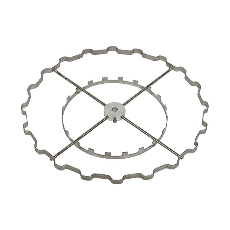 Cage radiaire 20 cadres de hausse - cuve Ø 65 cm pour axe Ø 2 cm