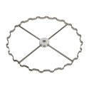 Cage radiaire 24 cadres de hausse - cuve Ø 80 cm pour axe Ø 3 cm