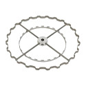 Cage radiaire 24 cadres de hausse - cuve Ø 80 cm pour axe Ø 3 cm