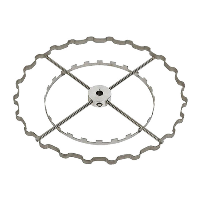 Cage radiaire 24 cadres de hausse - cuve Ø 80 cm pour axe Ø 3 cm