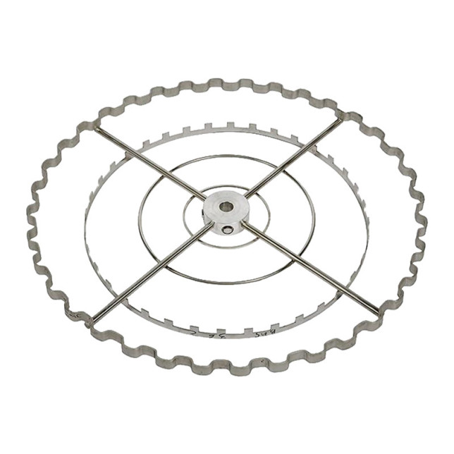 Cage radiaire 36 cadres de hausse - cuve Ø 90 cm pour axe Ø 3 cm