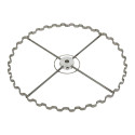 Cage radiaire 36 cadres de hausse - cuve Ø 90 cm pour axe Ø 3 cm