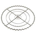 Cage radiaire 44 cadres de hausse - cuve Ø 100 cm pour axe Ø 3 cm