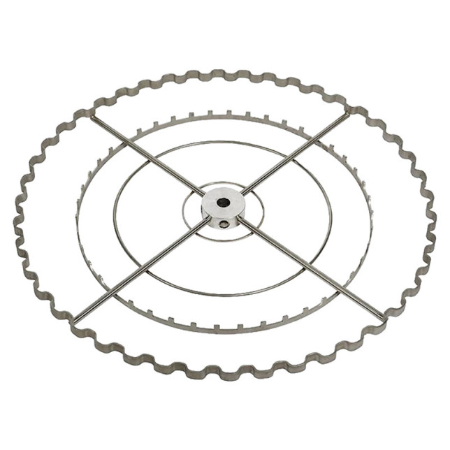 Cage radiaire 44 cadres de hausse - cuve Ø 100 cm pour axe Ø 3 cm