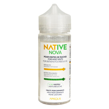 Recharge E-liquide formule native Nova 120 ml pour enfumoir Apisolis