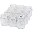 Pots verre Jupe Haute 340 g 262 ml DWO 70 - pack 12 pots seuls