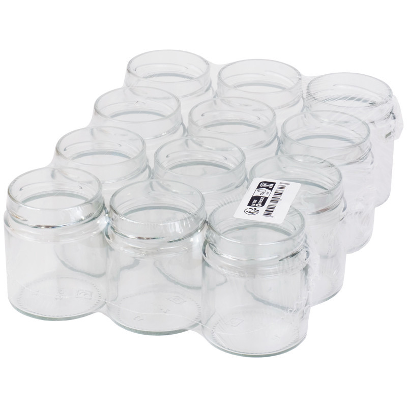 Pots verre Jupe Haute 340 g 262 ml DWO 70 - pack 12 pots seuls