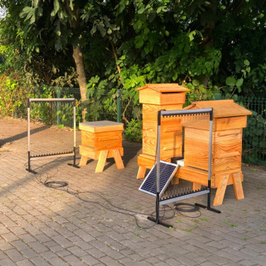 Kit 2 harpes électriques photovoltaïques 20 W montées