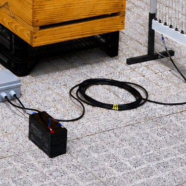 Jeu de cables 6 m pour harpe électrique photovoltaïque anti-frelons