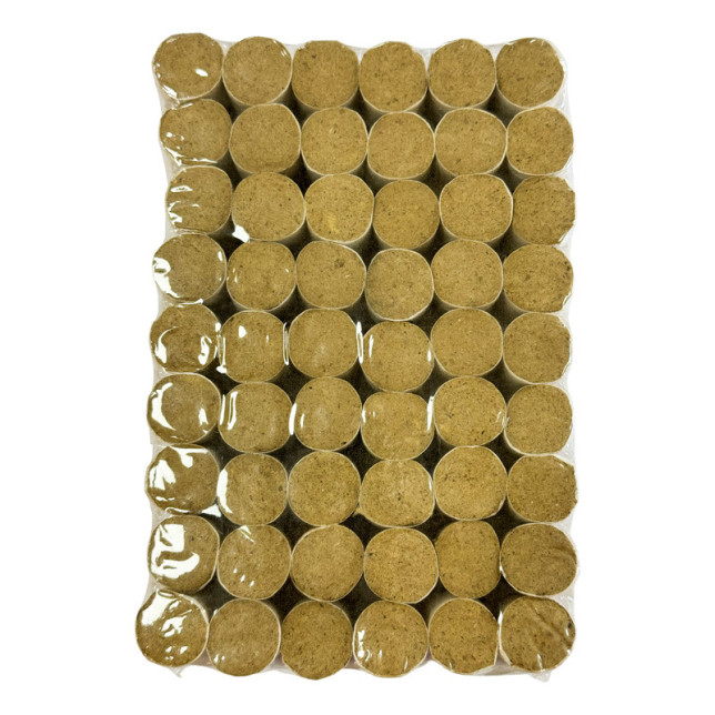 Allume feu express pour enfumoir (plaque de 54 cartouches)