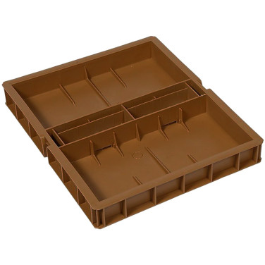 Nourrisseur couvre-cadres plastique 7 L Nicot Dadant 10 cadres