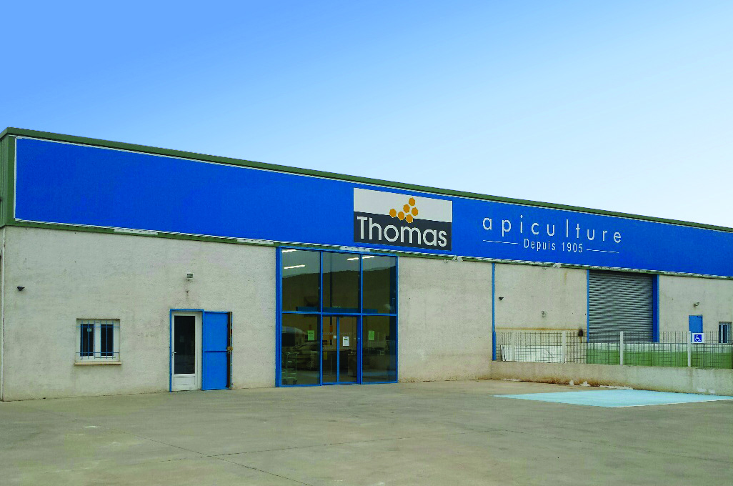 Façade magasin Thomas Apiculture Gigean